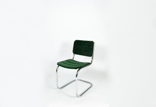 Velvet Cantilever Chair