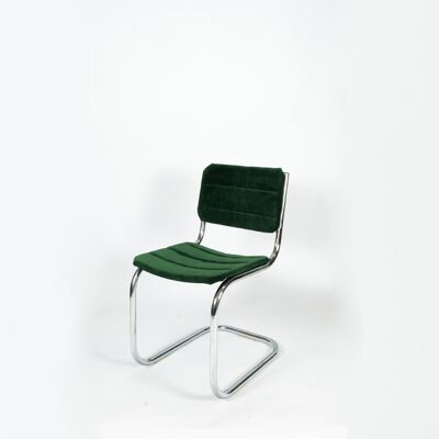 Velvet Cantilever Chair