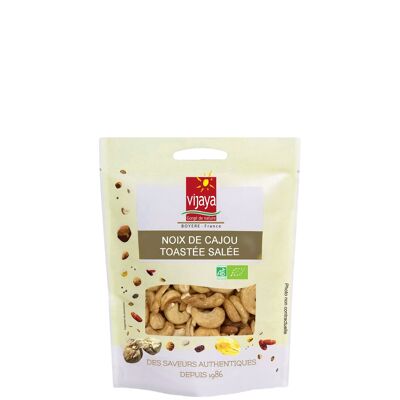 DRIED FRUITS / Toasted and Salted Cashew Nuts - VIETNAM - W320 - 125g - Organic* (*Certified Organic by FR-BIO-10)