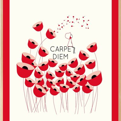 NINA Affiche 30x40 Cm « Carpe Diem »