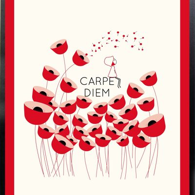 NINA Affiche 40x60 Cm « Carpe Diem »