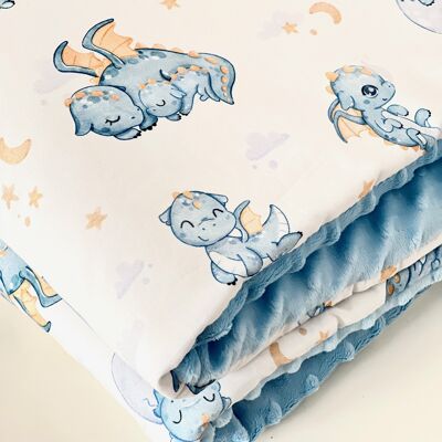 Little dragon baby blanket