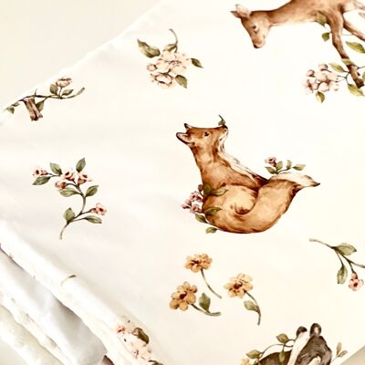 Mythical forest baby blanket