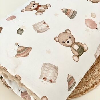 Couverture bébé teddy bear