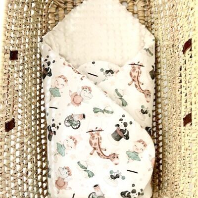 Circus swaddle sleeping bag