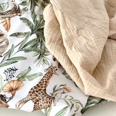 Sounds of Safari Baby Summer Blanket