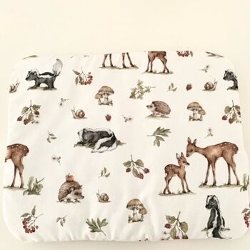 Coussin plat bambi et sa maman