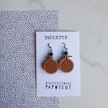 Boucles d'oreilles Paulette 3