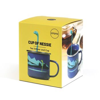 Cup of Nessie bleue - tasse + infuseur thé - cadeau 4