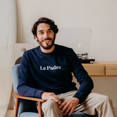 Felpa Padre - Blu Navy