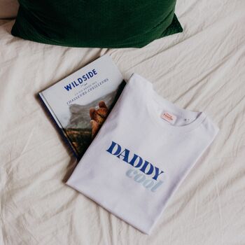 T-shirt Daddy Cool - blanc 2