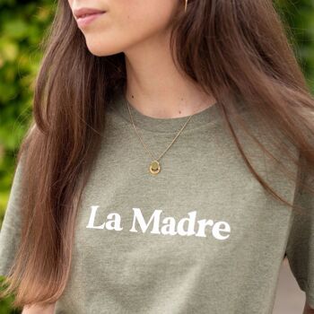 T-shirt La Madre - kaki 2
