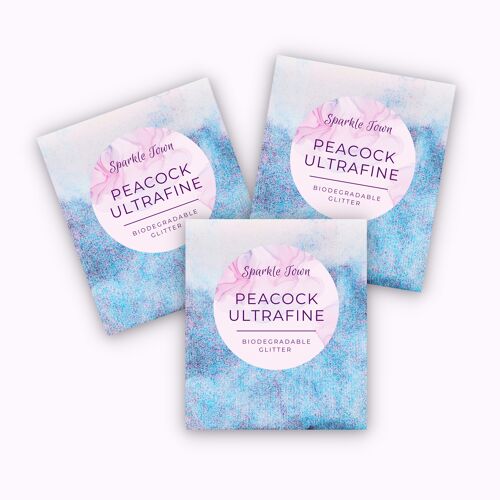 Biodegradable Glitter - Peacock Ultra - 5ml Pouch