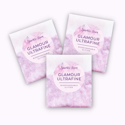 Purpurina biodegradable - Glamour Ultra - Bolsa de 5 ml