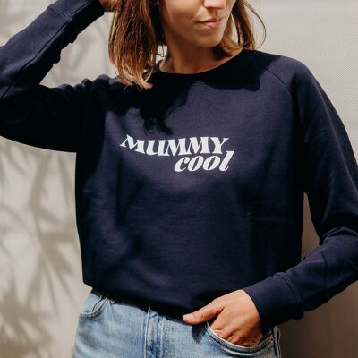 Felpa Mummy Cool - Blu Navy
