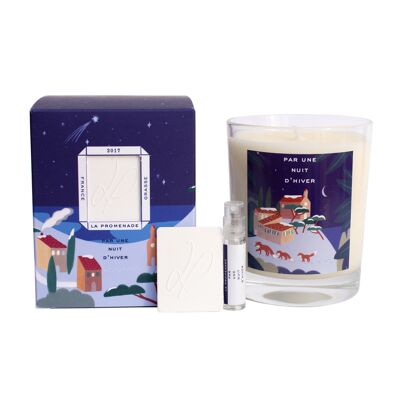 Scented candle - On a winter's night - 180g in vegetable wax LIMITED EDITION WINTER 2022-2023