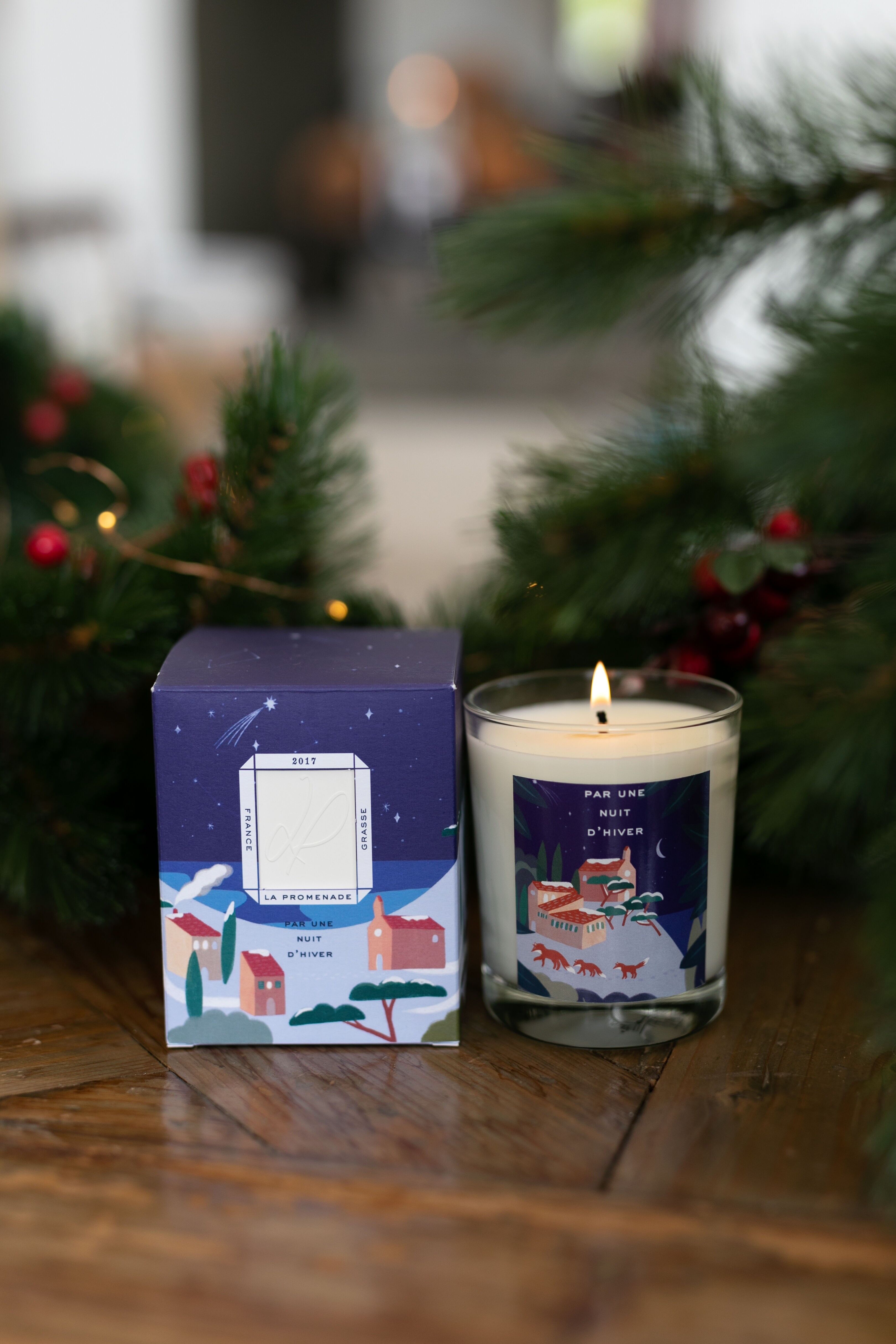 Scented Candle - On a Winter Night (100% Vegetable Wax) LIMITED WINTER EDITION - 180g