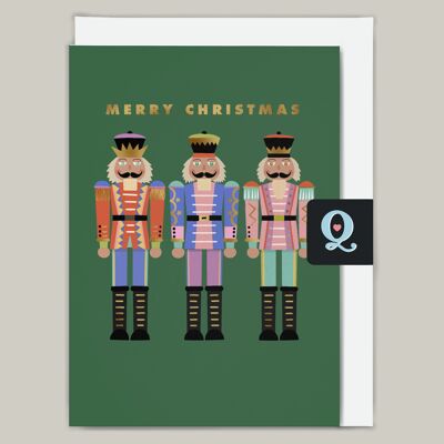 La colección de tarjetas navideñas neutras en carbono de lujo de Quinn & Quill London | 42 tarjetas de felicitación veganas certificadas, cero plástico, ecológicas