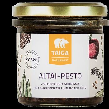 Pesto de l'Altaï, biologique, cru, 165 ml