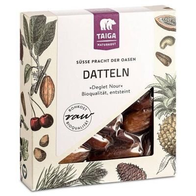 Dates Deglet Nour 70g, pitted, organic, raw