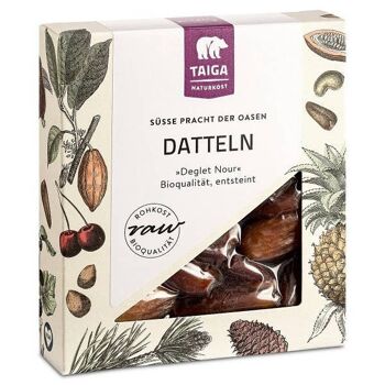 Dattes Deglet Nour 70g, dénoyautées, bio, crues