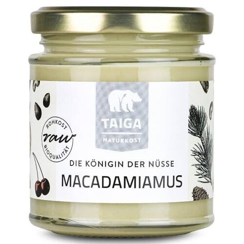 Macadamia-Mus,  bio, roh 190 Gramm