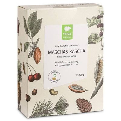 Maschas Kascha, mezcla base de muesli 400g, orgánico