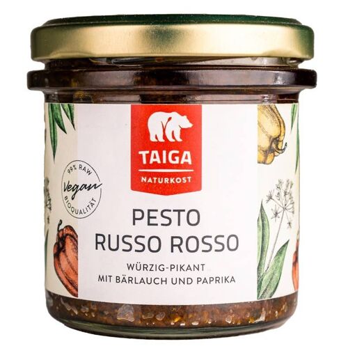 Pesto Russo Rosso, bio, 98% Rohkost, 165 ml