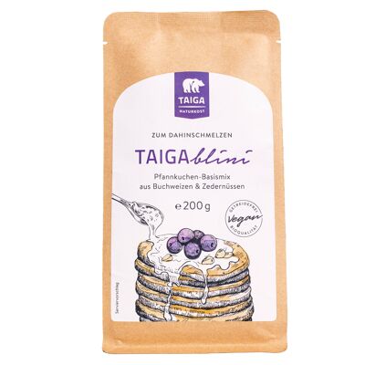 TAIGAblini, basic pancake mix, organic, 200 g
