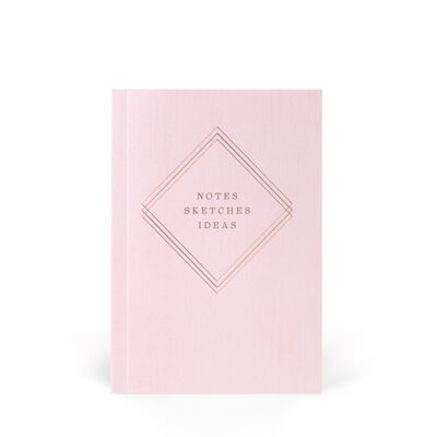 Cuaderno Denim - rosa