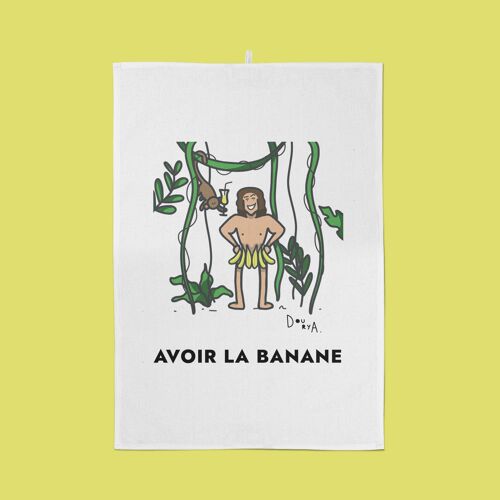 Torchon Avoir la Banane