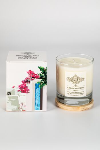 Bougie Parfumée Coton Ambre 1