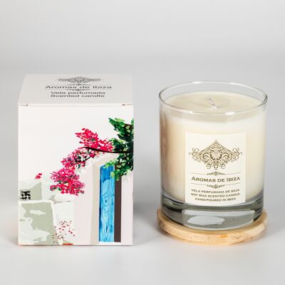 Bergamot & Leather Scented Candle