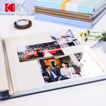 KODAK 9891312 - Album Photo de 20 pages adhésives, Format 32,5x33cm, Noir 3