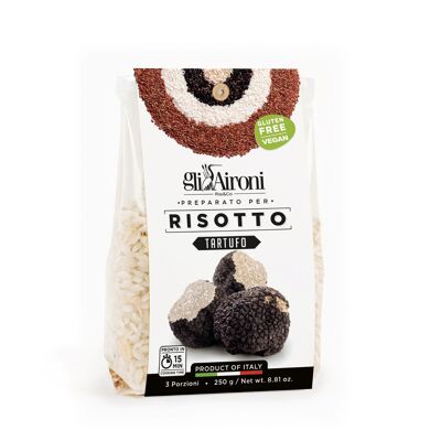 Ready-to-eat risotto with truffles