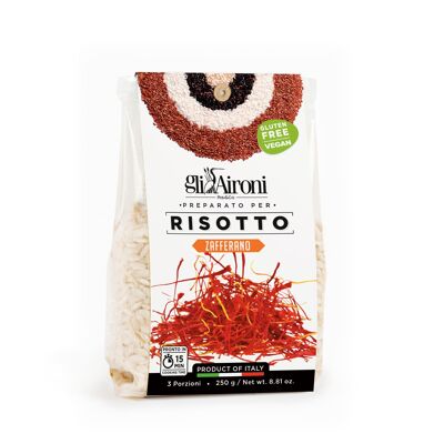 Ready risotto with saffron