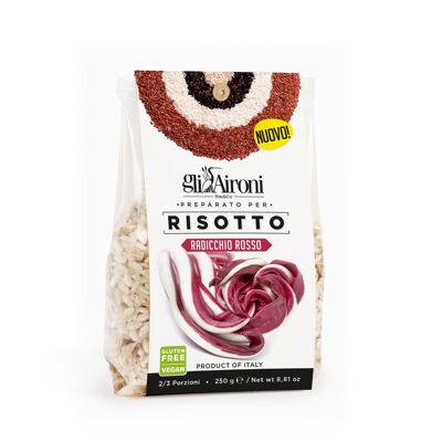 Ready risotto with Radicchio
