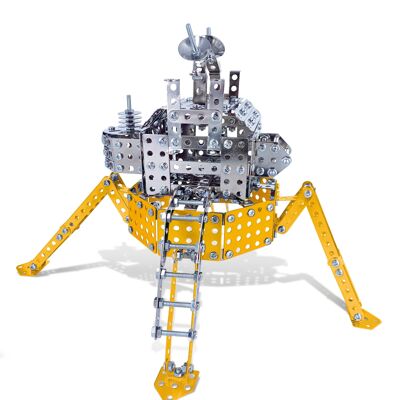 Kit de construcción de metal 3D Lander lunar CHP0020