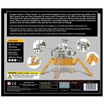 Kit de construction en métal 3D Lunar Lander CHP0020 2