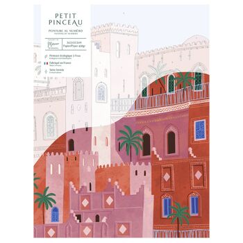 Kit de peinture au numéro - Maroc par Mona Mai (291064) 3