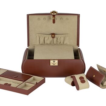 Coffret Bijoux & Montres, Cuir, Collection Cordoba 8