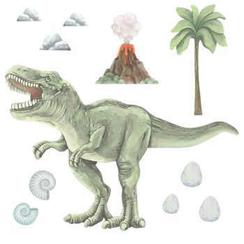 Sticker mural | Dinosaure T-Rex XXL 5
