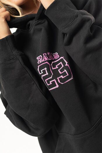 SWEAT-SHIRT OVERSIZE RAMS 23 CRAIE Noir 3