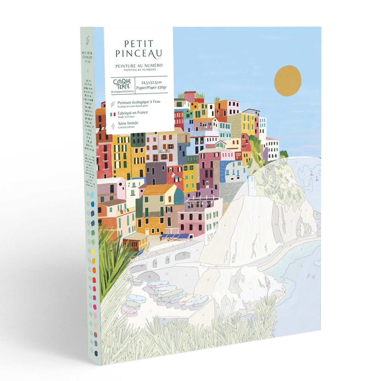 Malen nach Zahlen Kit – Cinque Terre von Kenzie Elston