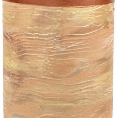 Vase en verre peint à la main pour fleurs 7017/300/sh177 | Vase de table cylindre hauteur 30 cm
