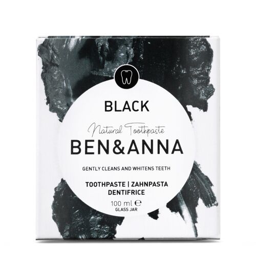 Toothpaste - Black (with activated Charcoal)