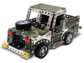 Kit de construction métallique 3D Coach House Land Rover, CHP0010, 26.8x12.5x12.5 cm 1