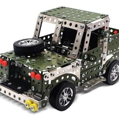 Kit di costruzione in metallo 3D per Coach House Land Rover, CHP0010, 26.8x12.5x12.5 cm
