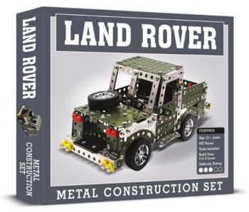 Kit de construction métallique 3D Coach House Land Rover, CHP0010, 26.8x12.5x12.5 cm 3
