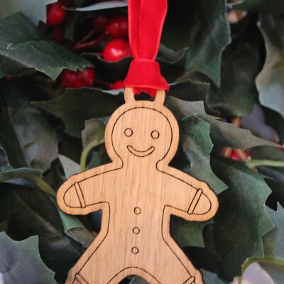 Gingerbread Man Bauble